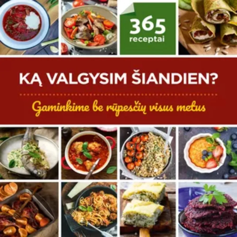 Ką valgysim šiandien? 365 receptai
