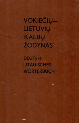 Vokiečių - lietuvių kalbų žodynas