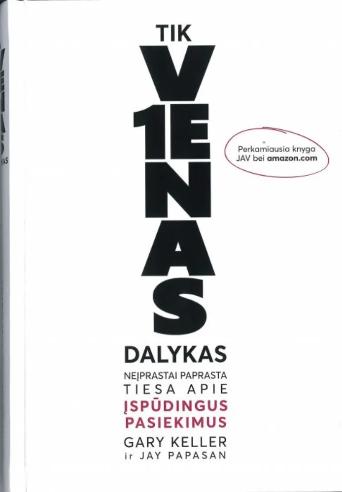 Tik vienas dalykas
