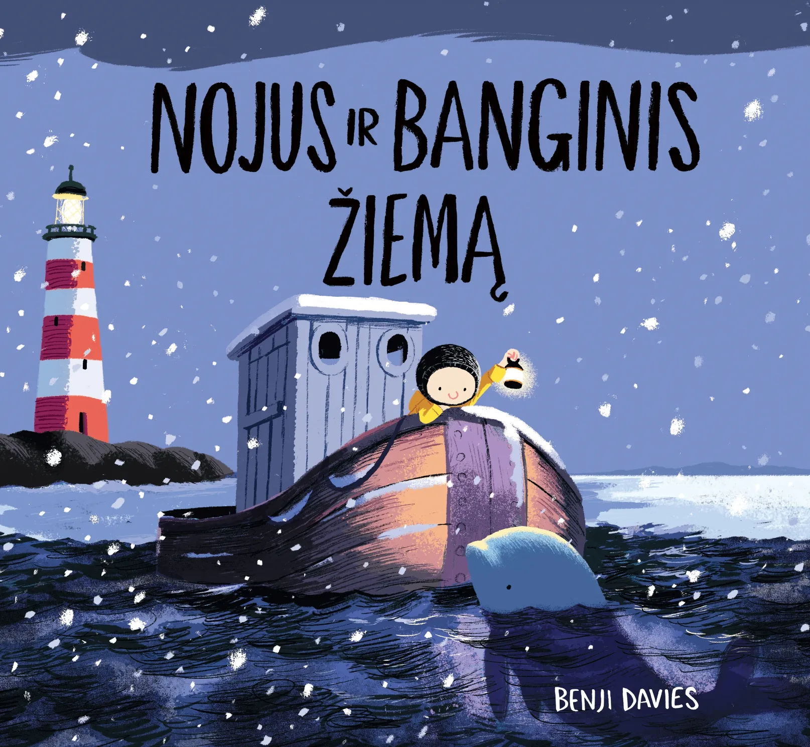 Nojus ir banginis žiemą