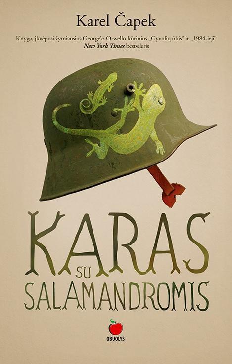Karas su salamandromis