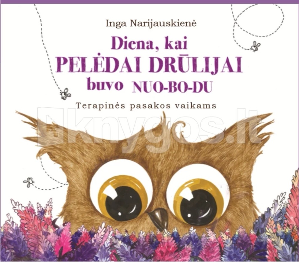 Diena, kai pelėdai Drūlijai buvo nuobodu. Terapinės pasakos vaikams