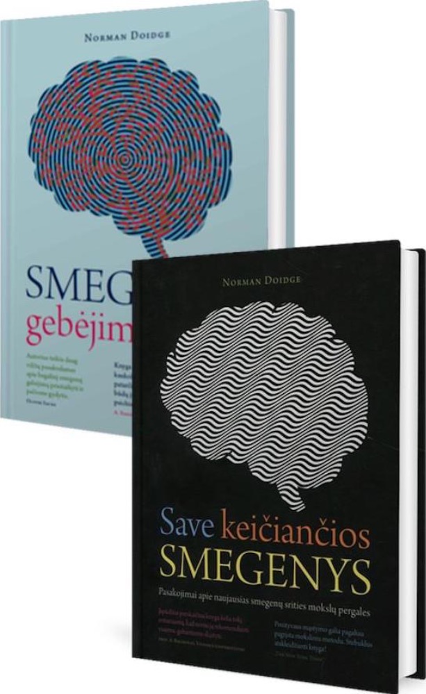 Rinkinys: Save keičiančios smegenys + Smegenų gebėjimas gyti