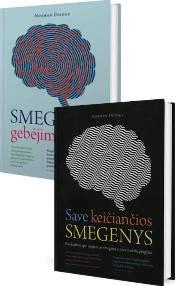 Rinkinys: Save keičiančios smegenys + Smegenų gebėjimas gyti