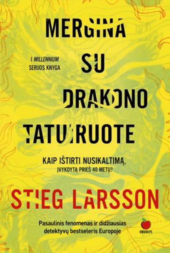 Mergina su drakono tatuiruote