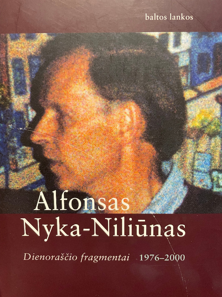 Dienoraščio fragmentai 1976-2000