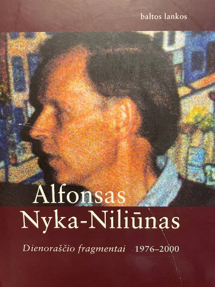 Dienoraščio fragmentai 1976-2000