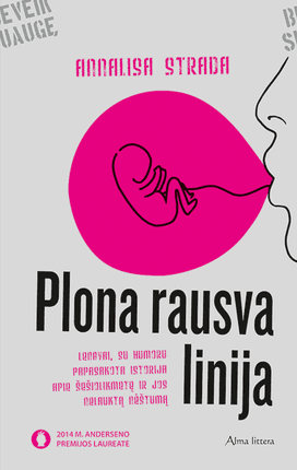 Plona rausva linija