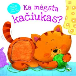 Ką mėgsta kačiukas? Su liesti skirtais elementais