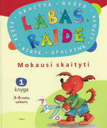 Labas, raide. Mokausi skaityti. 1 knyga