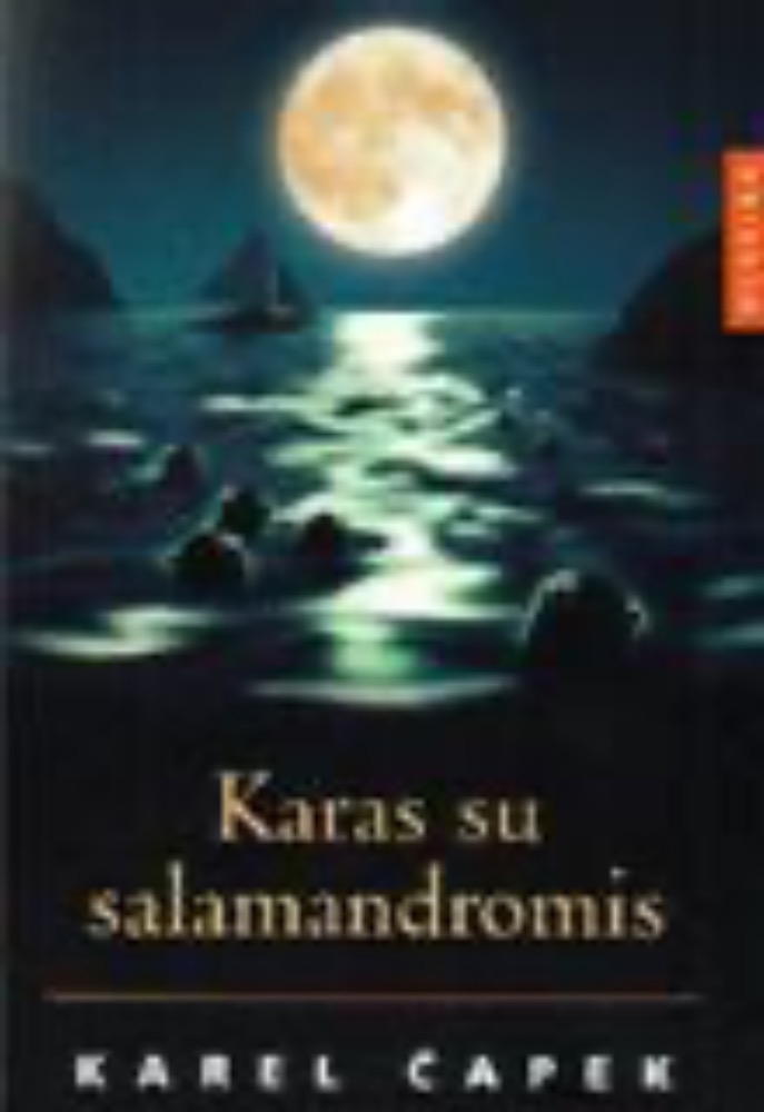 Karas su salamandromis