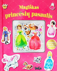 Magiškas princesių pasaulis. Su magnetais