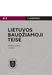Lietuvos baudžiamoji teisė. Bendroji dalis, I knyga