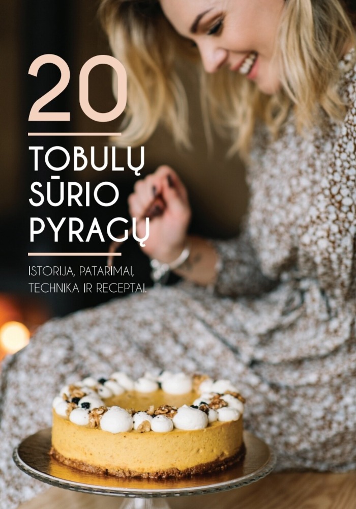 20 TOBULŲ SŪRIO PYRAGŲ