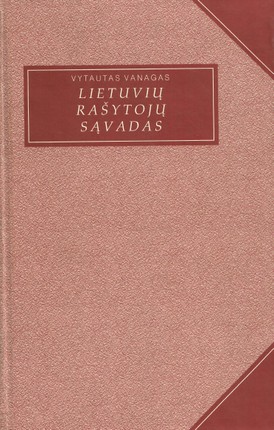 Lietuvių rašytojų sąvadas