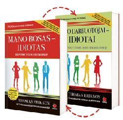 Rinkinys: Mano bosas – idiotas + Mano darbuotojai – idiotai