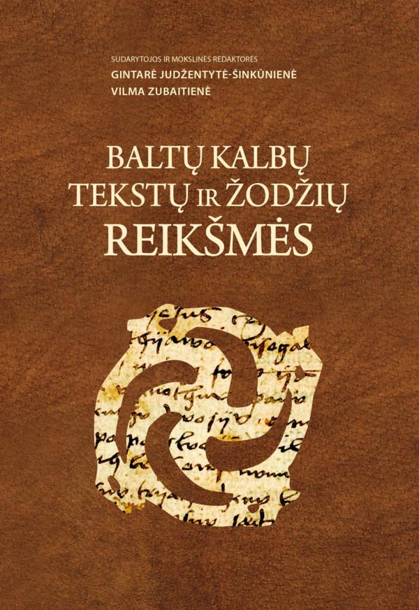 Baltų kalbų tekstų ir žodžių reikšmės