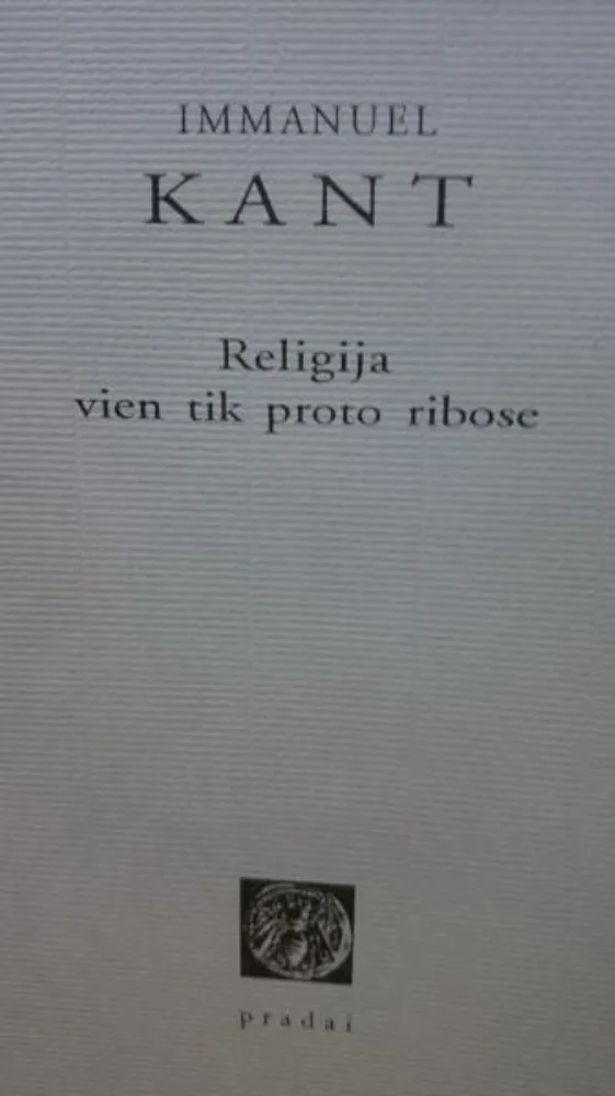 Religija vien tik proto ribose