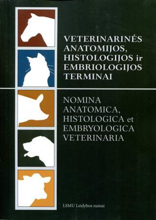 Veterinarinės anatomijos, histologijos ir embriologijos terminai