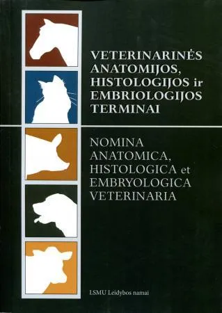 Veterinarinės anatomijos, histologijos ir embriologijos terminai