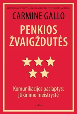 Penkios žvaigždutės. Komunikacijos paslaptys: įtikinimo meistrystė