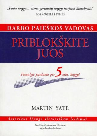 Priblokškite juos. Darbo paieškos vadovas