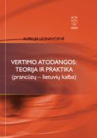 Vertimo atodangos: teorija ir praktika (prancūzų-lietuvių kalba)