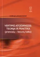 Vertimo atodangos: teorija ir praktika (prancūzų-lietuvių kalba)