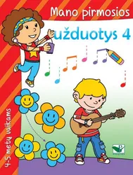 Mano pirmosios užduotys 4, 4-5 vaikams