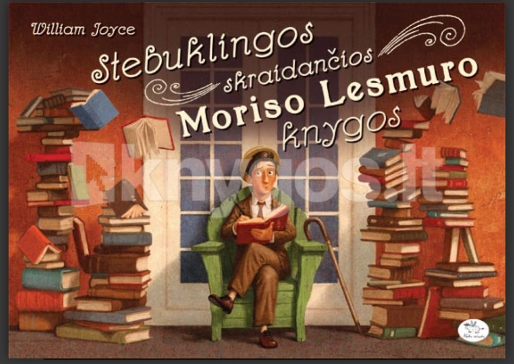 Stebuklingos skraidančios Moriso Lesmuro knygos
