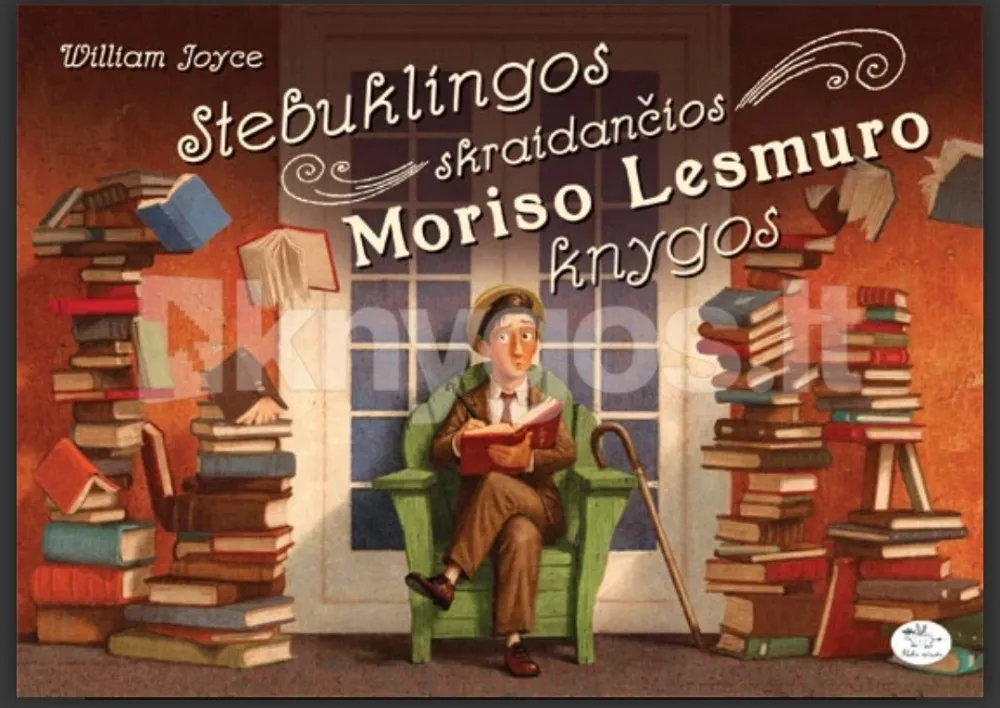 Stebuklingos skraidančios Moriso Lesmuro knygos