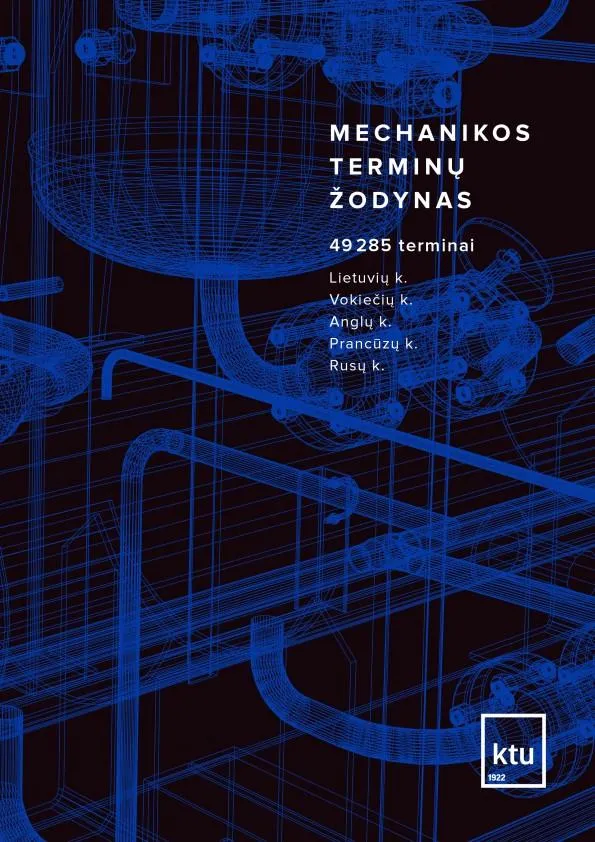 Mechanikos terminų žodynas