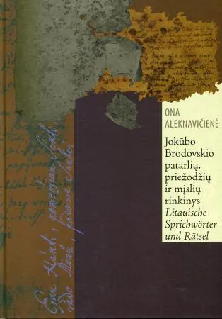 Jokūbo Brodovskio patarlių, priežodžių ir mįslių rinkinys