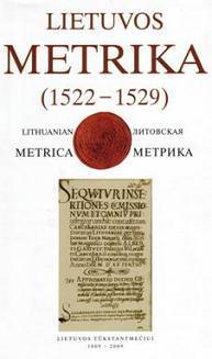Lietuvos Metrika. Knyga Nr. 12 (1522 - 1529)