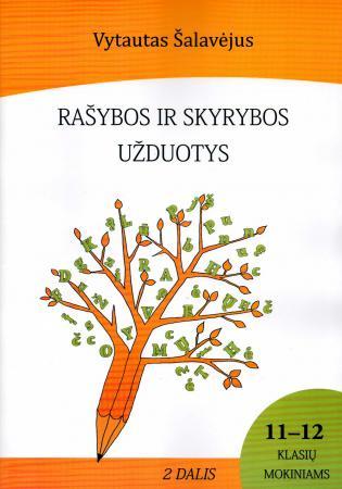 Rašybos ir skyrybos užduotys 11-12 kl. mokiniams. II dalis