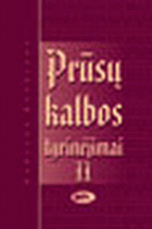 Prūsų kalbos tyrinėjimai, II tomas