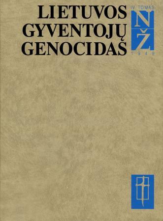 Lietuvos gyventojų genocidas, 1949 (N-Ž), IV tomas, antra knyga