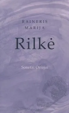 Sonetai Orfėjui = Die Sonette an Orpheus