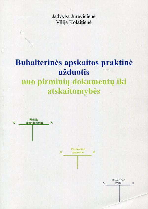 Buhalterinės apskaitos praktinė užduotis nuo pirminių dokumentų iki atskaitomybės