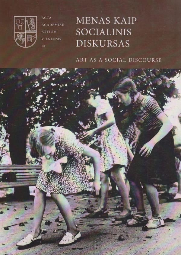 Menas kaip socialinis diskursas
