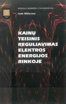 Kainų teisinis reguliavimas elektros energijos rinkoje