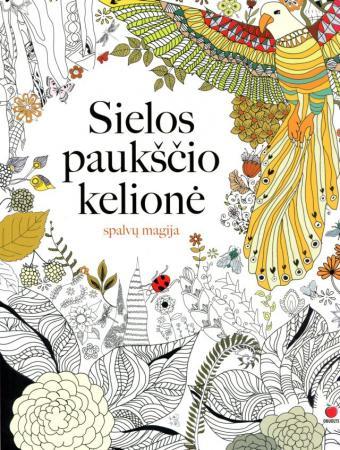 Sielos paukščio kelionė. Spalvinimo knyga