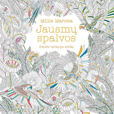 Jausmų spalvos. Dailės terapija sielai