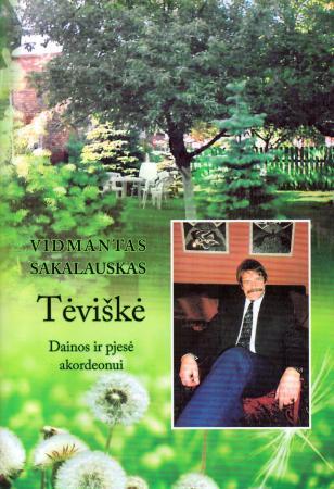 Tėviškė. Dainos ir pjesė akordeonui (su CD)