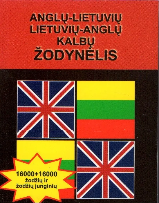 Anglų - lietuvių, lietuvių - anglų kalbų žodynėlis