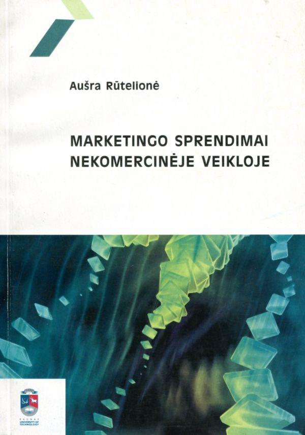 Marketingo sprendimai nekomercinėje veikloje