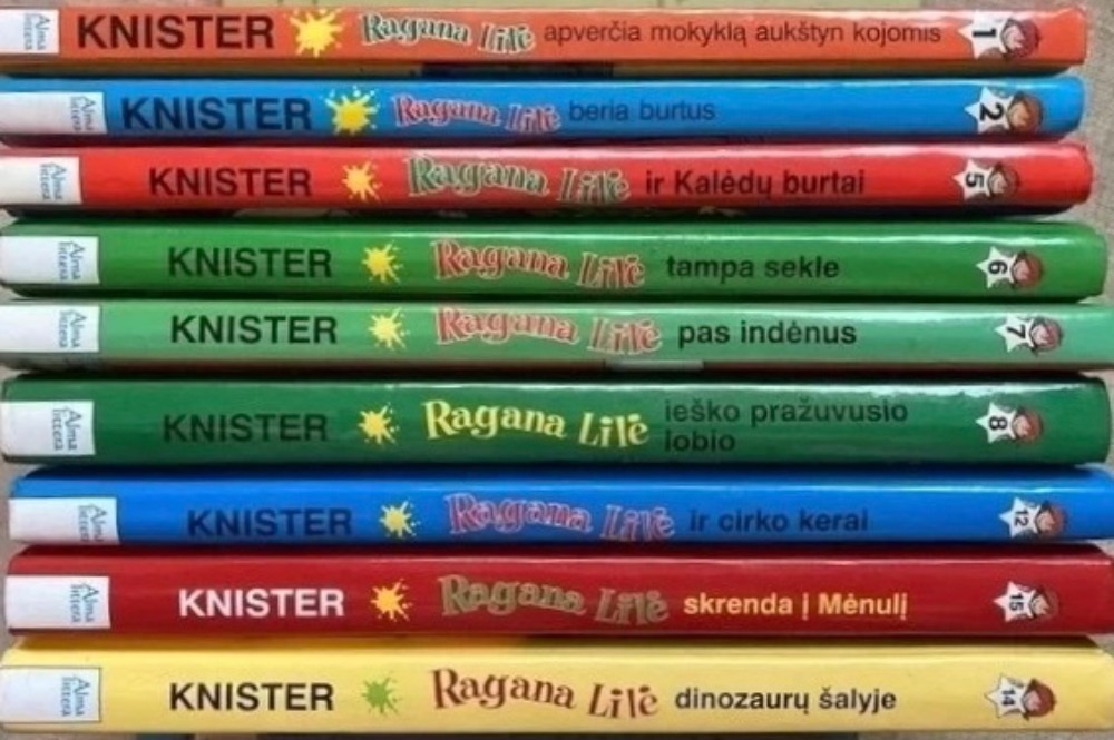 Ragana Lilė 9 knygų rinkinys