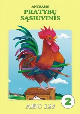 Antrasis pratybų sąsiuvinis ABC 123