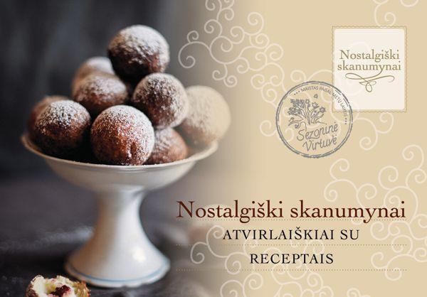 Dvylikos atvirukų-receptų komplektas “Nostalgiški skanumynai”