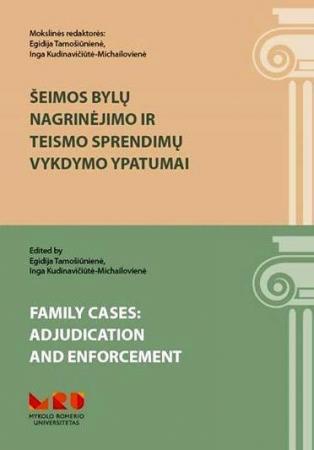 Šeimos bylų nagrinėjimo ir teismo sprendimų vykdymo ypatumai